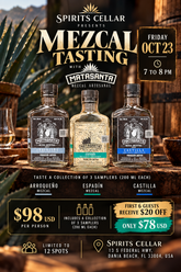 Mezcal Tasting Matasanta +collection of 3 bottles 200 ml