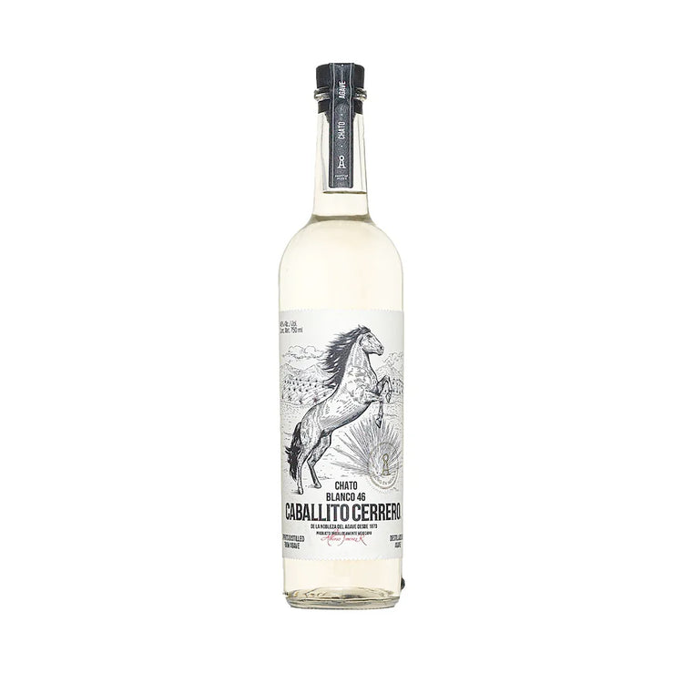 Caballito Cerrero Chato Blanco 46 Tequila