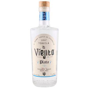 El Viejito Plata Tequila 750ml 42% ABV