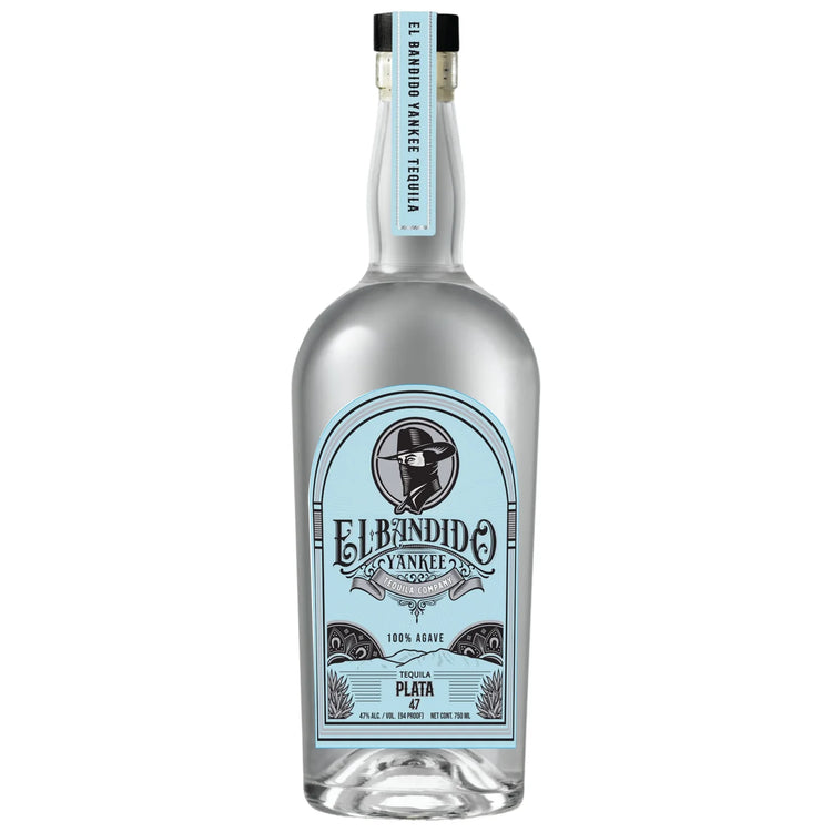 El Bandido Yankee Plata Tequila 750 ml 47% ABV