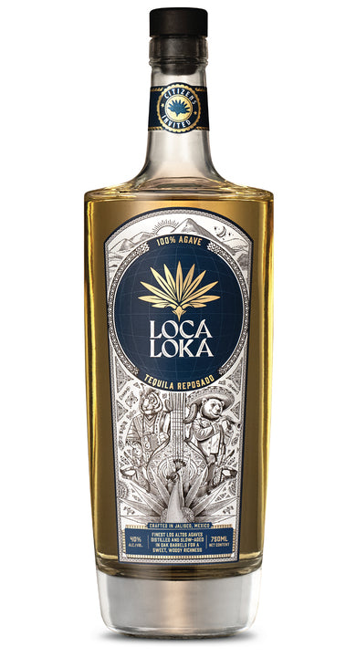 Loca loka Reposado Tequila 750 ml 40% ABV
