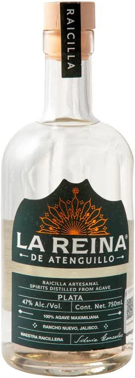 La Reina Raicilla Plata Raicilla 750 ml 47% ABV